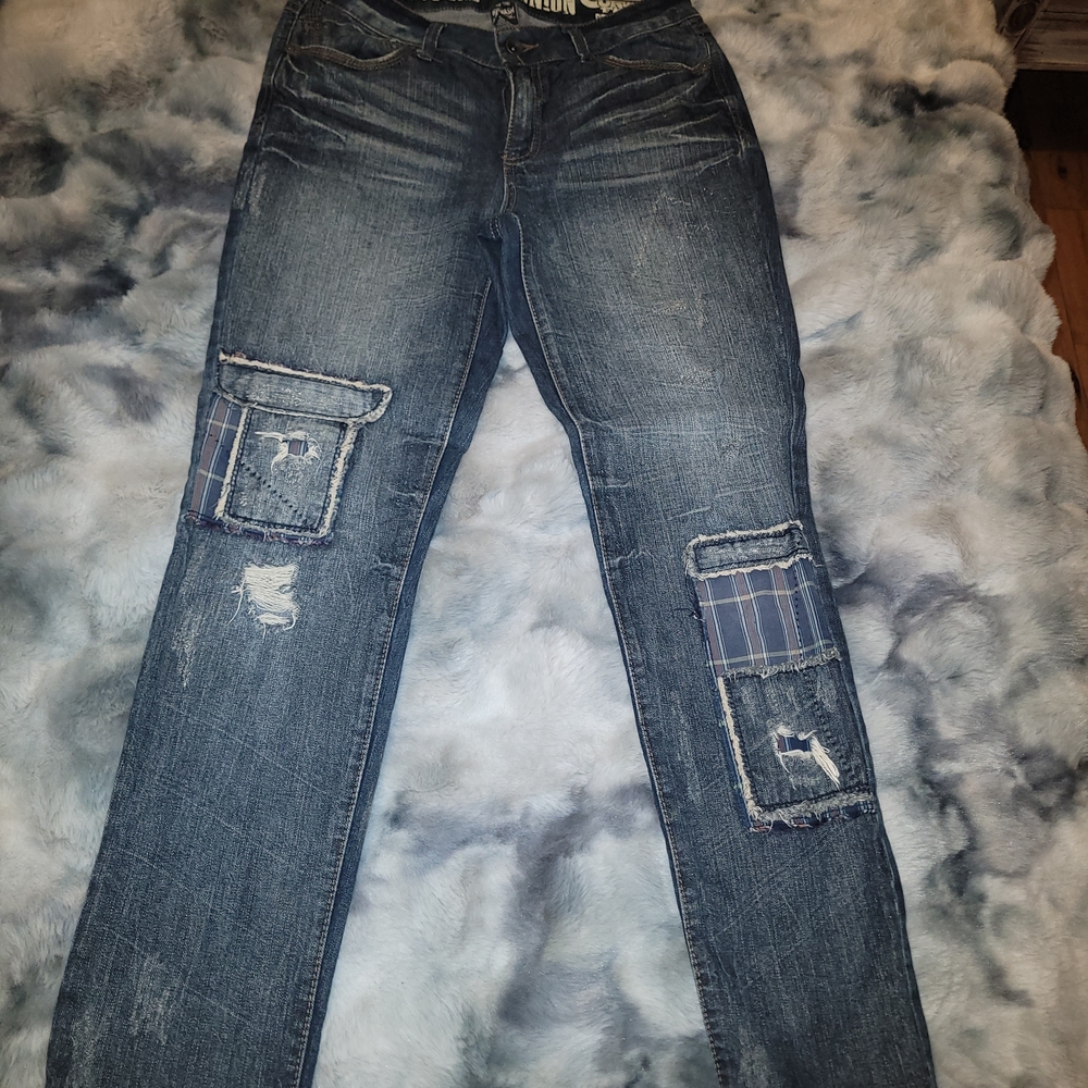 Women's Blue Boot Cut Jeans